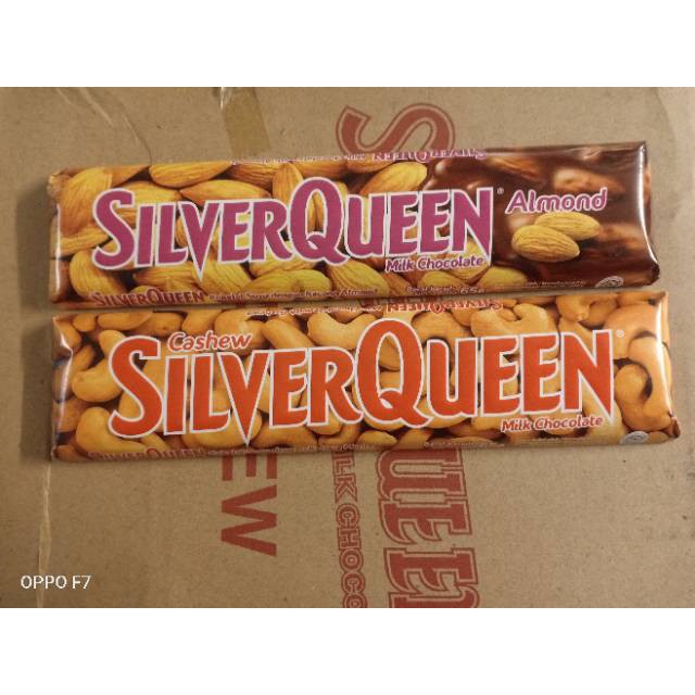 

SILVERQUEEN 25gr / SILVERQUEEN CASHEW / SILVERQUEEN ALMOND