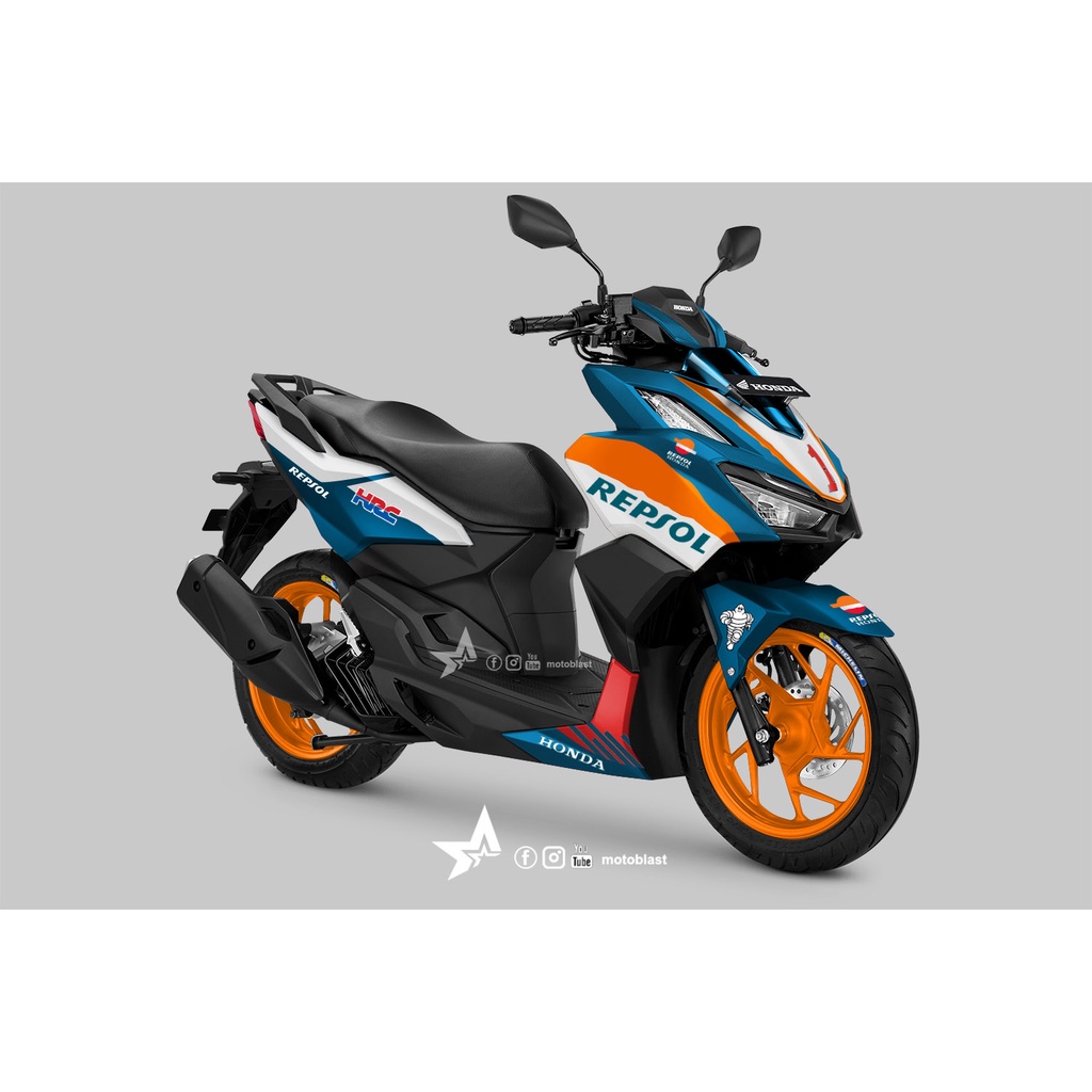 Jual Decal Sticker Honda Vario 160 Livery NSR MOTOBLAST Full Body