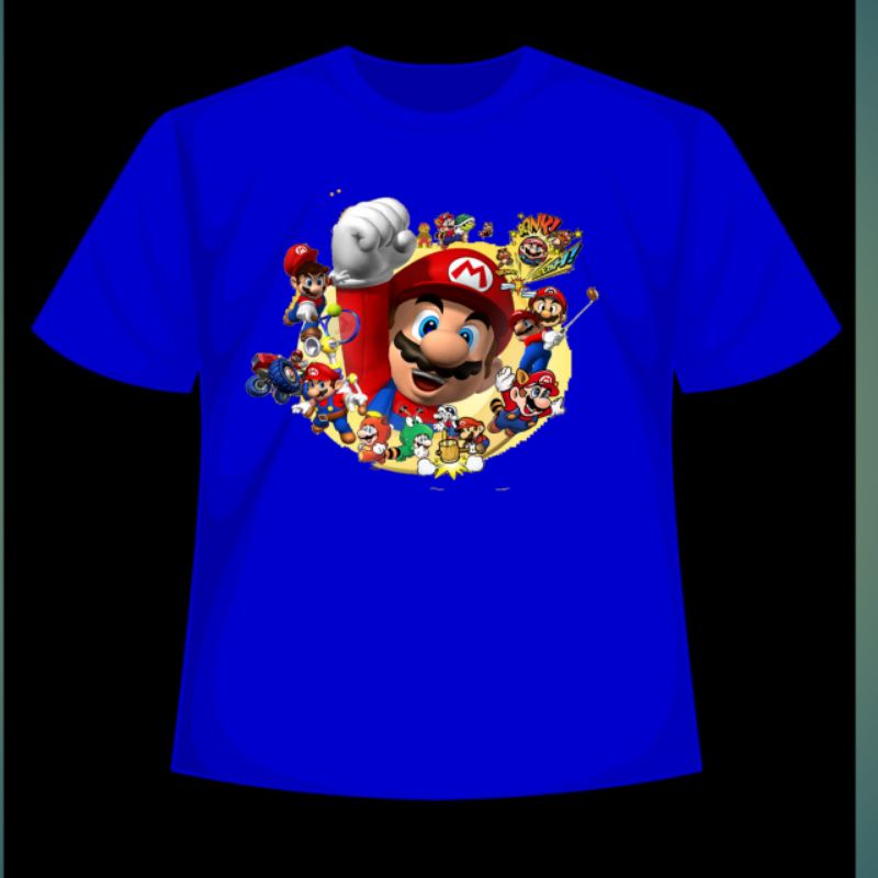 N2-KAOS ANAK MARIOBROSS KEREN SUPER PREMIUM