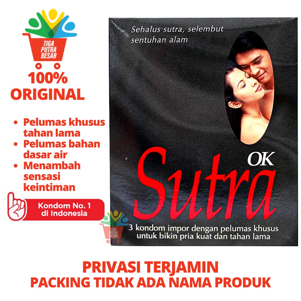 KONDOM SUTRA OK ISI 3 PCS KUAT DAN TAHAN LAMA