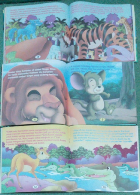 Buku Cerita Anak Seri dongen binatang