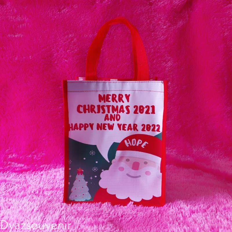 

Tas Mika Natal / tas natal / tas new year / tas tahun baru / Merry Christmas bag