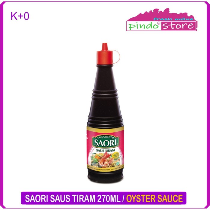 

SAORI SAUS TIRAM 270ML / OYSTER SAUCE