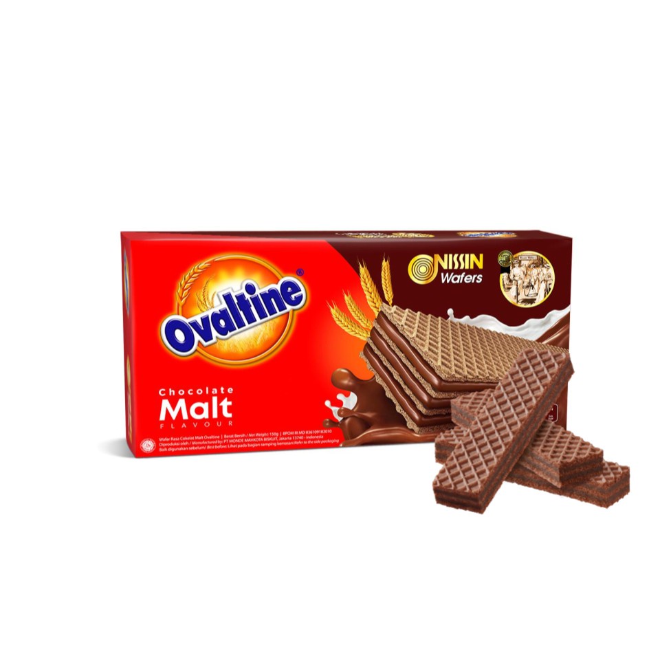 Nissin Ovaltine Wafer