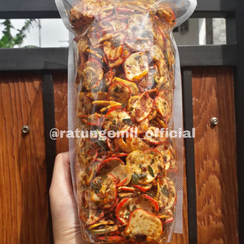 

KERUPUK BANTET PEDAS/CEMILAN SULTAN