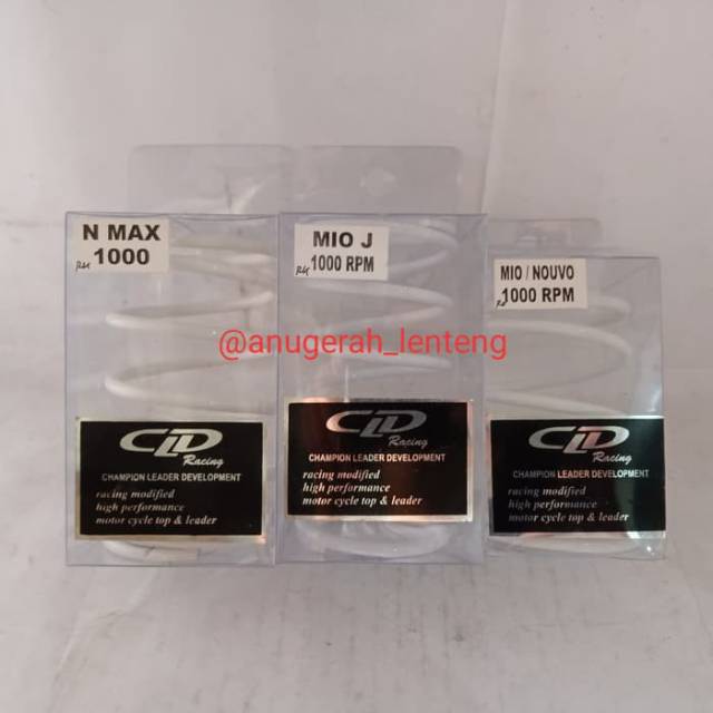 Per CVT 1000 RPM CLD Yamaha Mio / Nouvo/ NMax / Aerox