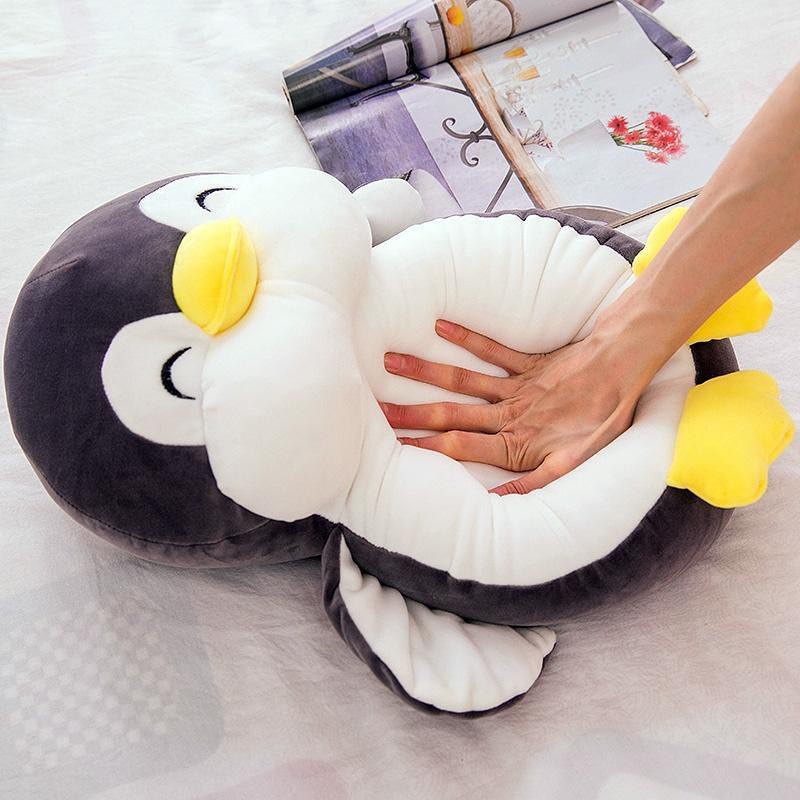 Boneka Lucu Lembut Bantal PINGUIN Mainan mewah Boneka ANIMAL Imut Binatang Size 45 cm Murah Kado Ulang Tahun