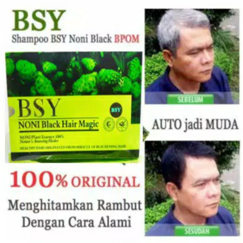 NONI NATURAL SHAMPOO RAMBUT BLACK MAGIC ORGANIC