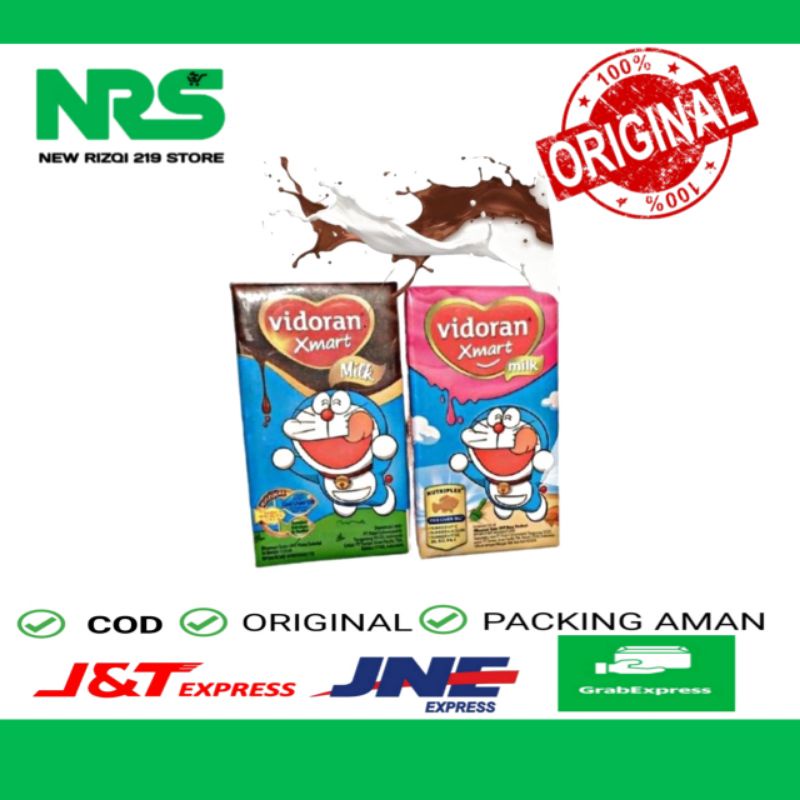 

Susu UHT Vidoran Xmart 115 ml Coklat Strawberry