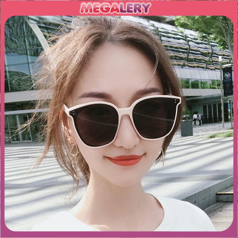 Kacamata Hitam Korea Wanita Oversize Kacamata Hitam Fashion Murah Cewek Sunglasses