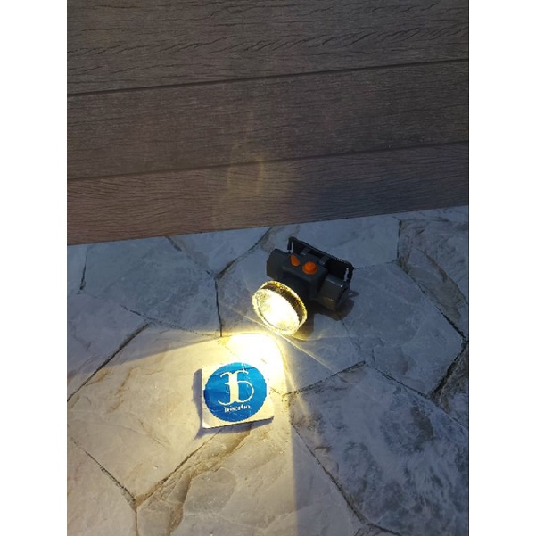 Senter Kepala Led Cahaya Putih Dan Kuning 7W Sunpro SL 8831 ORIGINAL