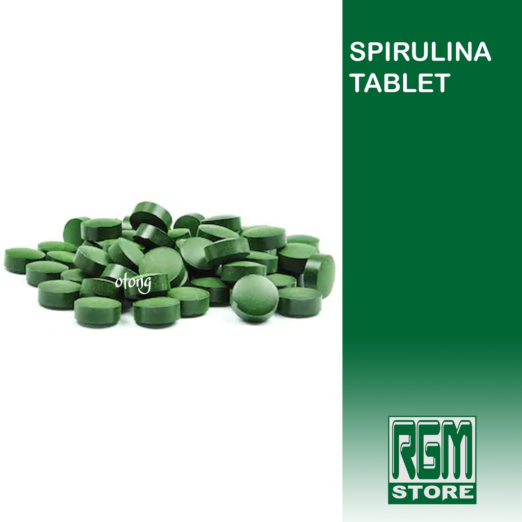 ECERAN SPIRULINA TABLET pakan ikan hias louhan cupang koi guppy murah