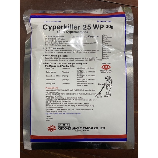 Cyperkiller 25 wp 30g