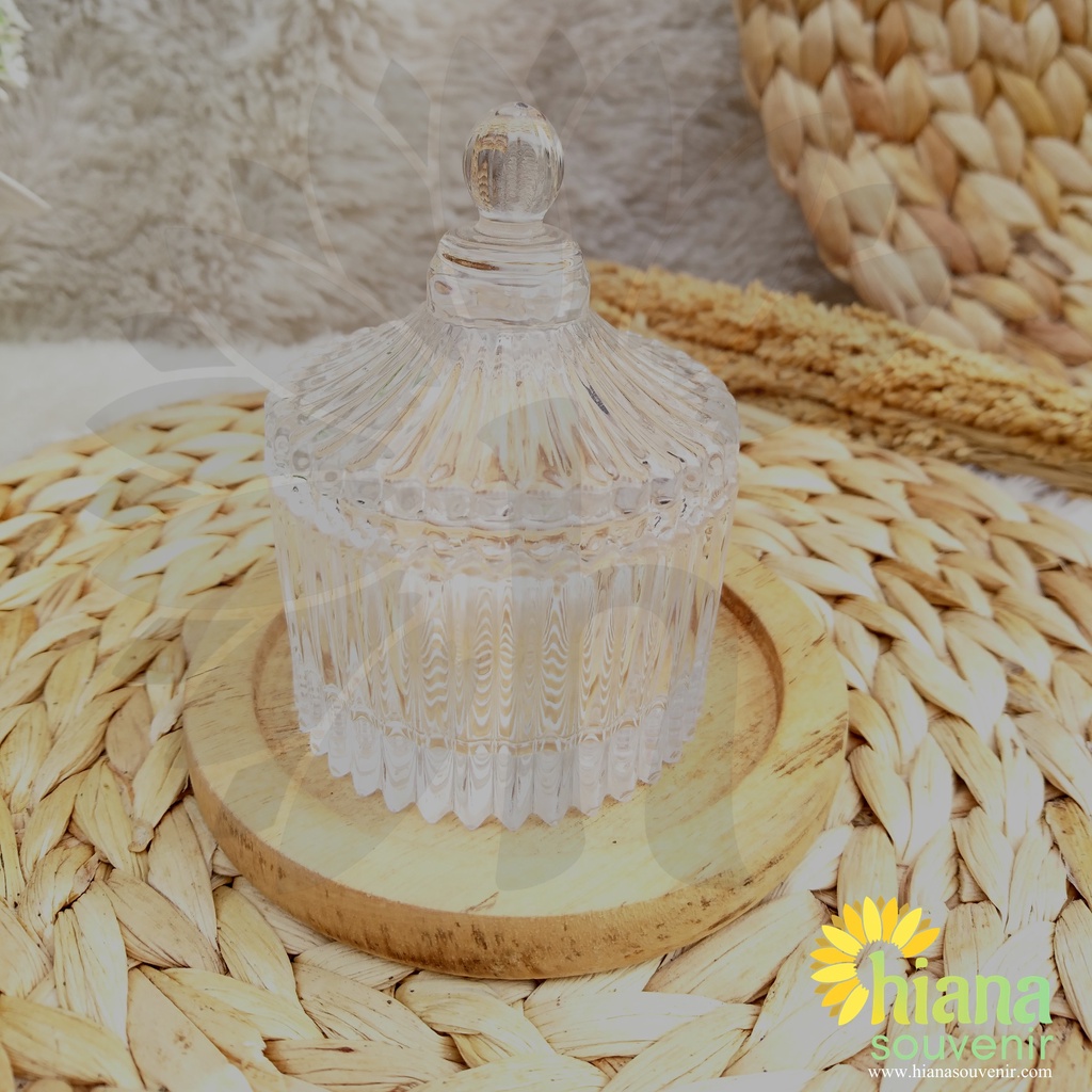 TOPLES KRISTAL / TOPLE KACA KRISTAL / SOUVENIR TOPLES KACA / CANDY JAR MINI / Crystal Candy Kaca Kri