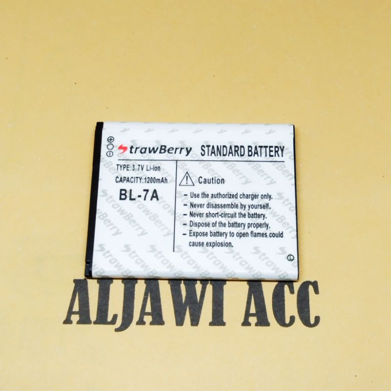 Baterai Bt Batre Strawberry BL-7A ST168 ST808 S7 Sun Original Battery Hp