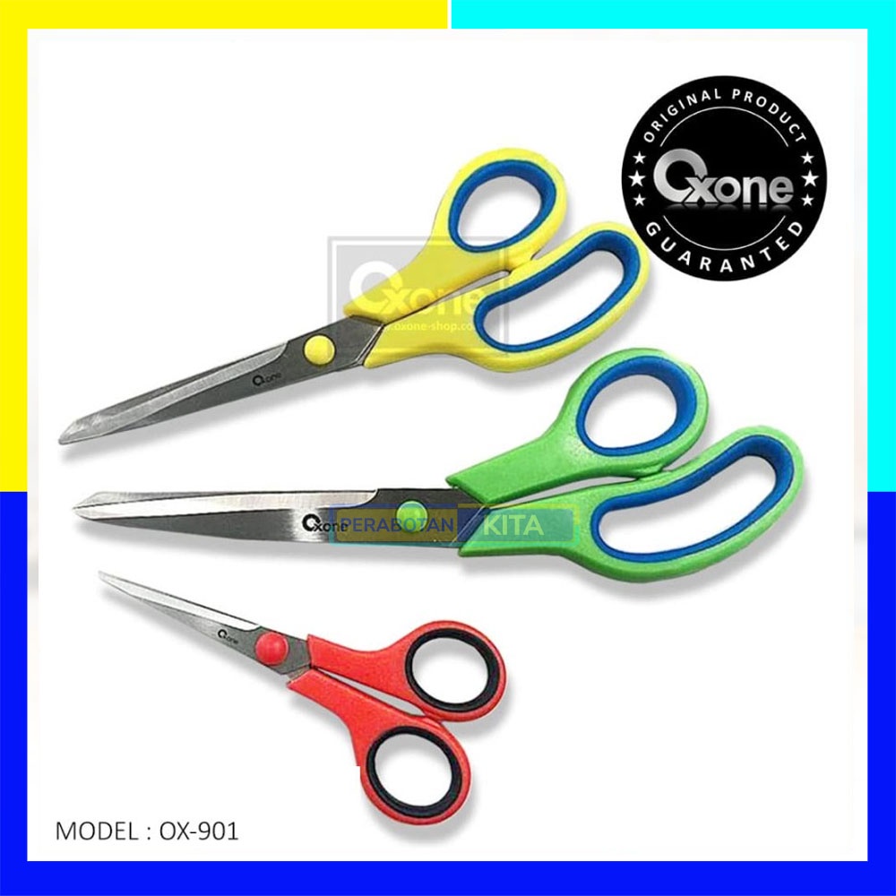 

Oxone OX-901 3PCS Scissor Se - Gunting Dapur Fulcolor