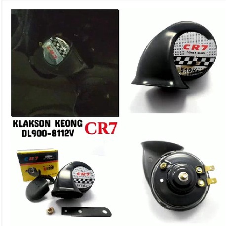 Klakson Keong Single Tone CR7 Klakson Motor Klakson Keong 12 Volt Bisa Ke Semua Motor