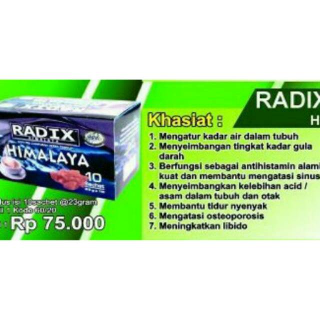 

Radix Himalaya