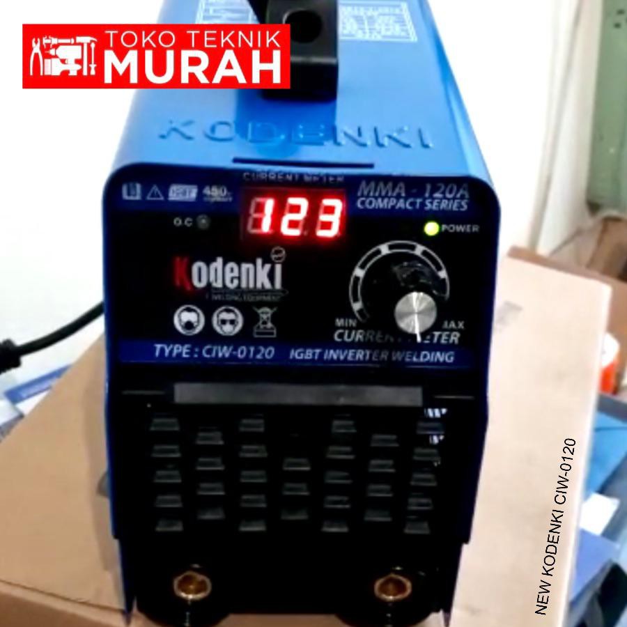Kodenki NEW TYPE 450W Digital Model MMA-120A Compact Series IGBT Inverter