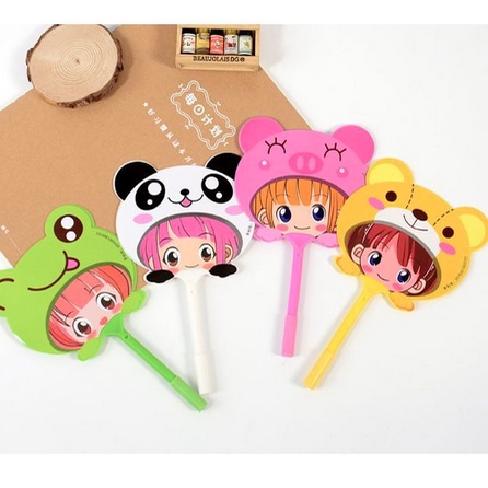 PENA KIPAS LUCU / PENA KIPAS ANIMAL &amp; BUAH / SOUVENIR PERNIKAHAN