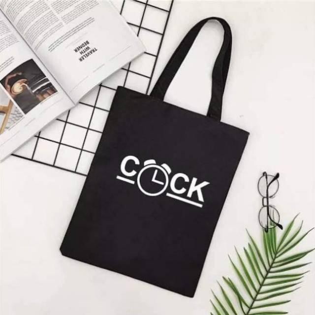 [LOKAL] Fashion Fair - Totebag (PAKAI SELETING) GAMBAR UNIK kpop murah wanita custom motif