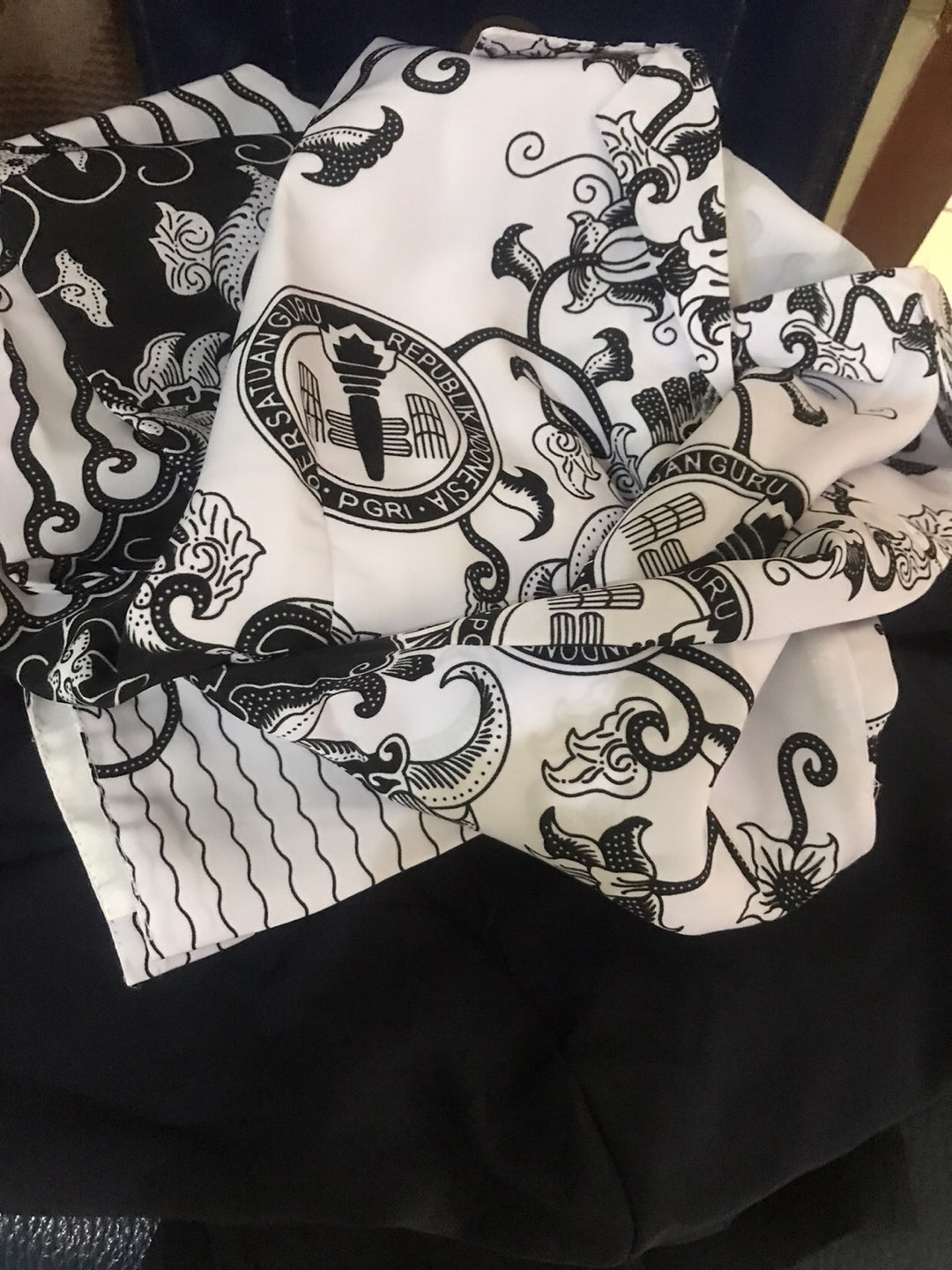 Seragam Katun Wanita Batik Korpri Pgri Kopri Dinas Pns Panjang