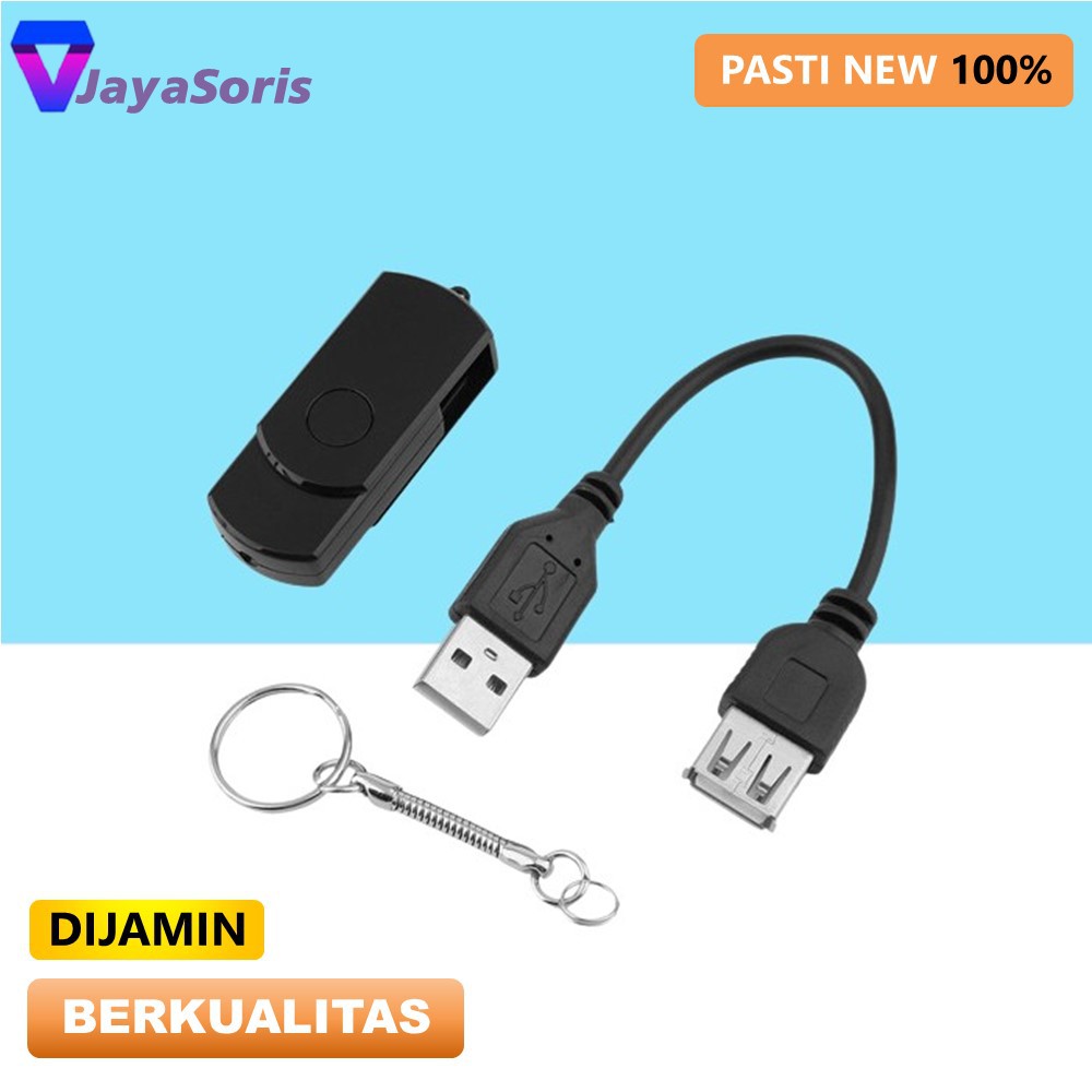 KAMERA PENGINTAI MINI TERSEMBUNYI CAMERA CCTV KECIL MINI TANPA KABEL SPY CAM CAMERA BENTUK USB JS132