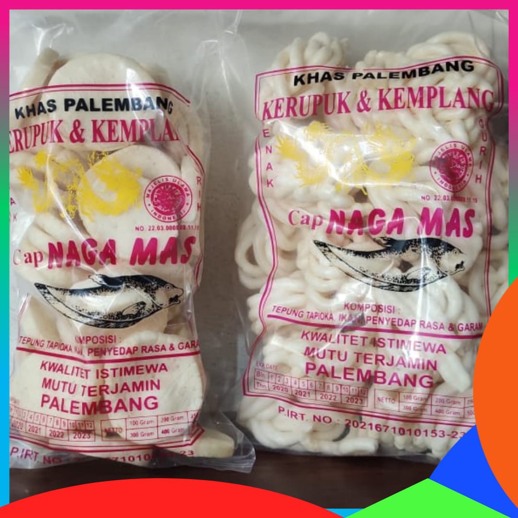 

KERUPUK DAN KEMPLANG KANCING BULATAN KECIL NAGA MAS 1 PAKET KEMPLANG KERUPUK ASLI PALEMBANG 2 BKS