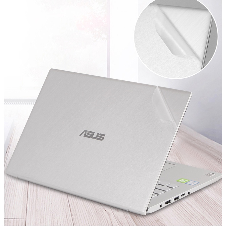 Stiker Skin Vinyl Transparan Warna Hitam Polos Untuk ASUS ROG G513Q FX506HC FX506HM Zenbook U3700J U3700 Adolbook 2020 Adolbook