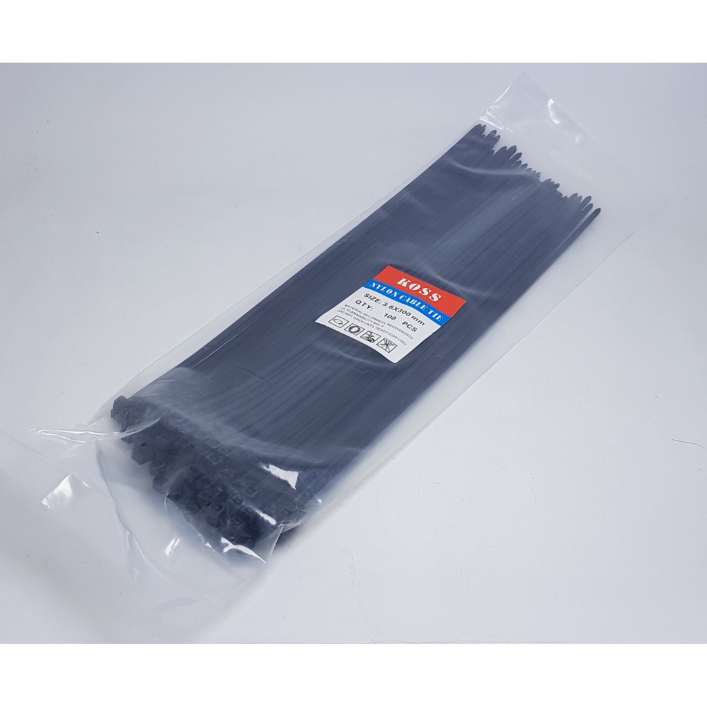

kabel ties 3.6 x 300mm 30cm
