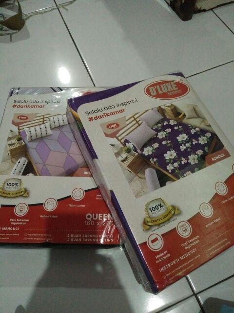 Sprei Deluxe Kintakun Agnesia / Ukuran 160x200 & 180x200 / Sprei / Sprai / Sprei Murah