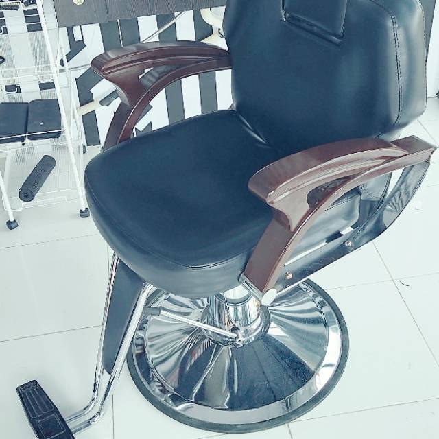 FREE ONGKIR JAKARTA KURSI BARBERSHOP SALON PANGKAS RAMBUT PREMIUM HIDROLIK 8802 MUTAR NAIK TURUN