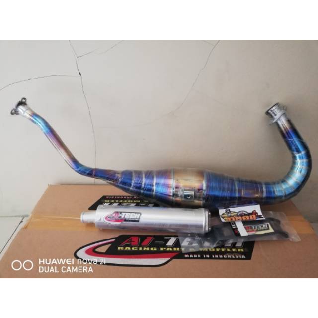Knalpot Aitech Cobra Bluemon Ninja R Rr