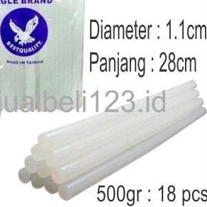 

Isi Lem Tembak Glue Gun Besar Eagle Taiwan 0.5kg