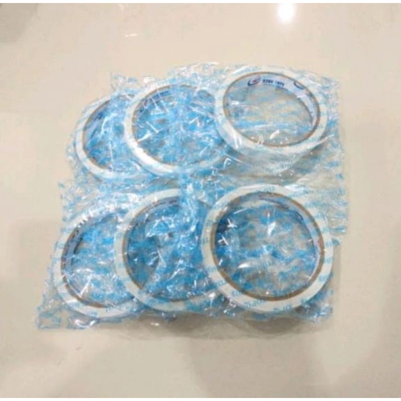 

ASEMKA777 - Double Tape 1/2 setengah inch Putih Doubletape Murah Selotip Lakban
