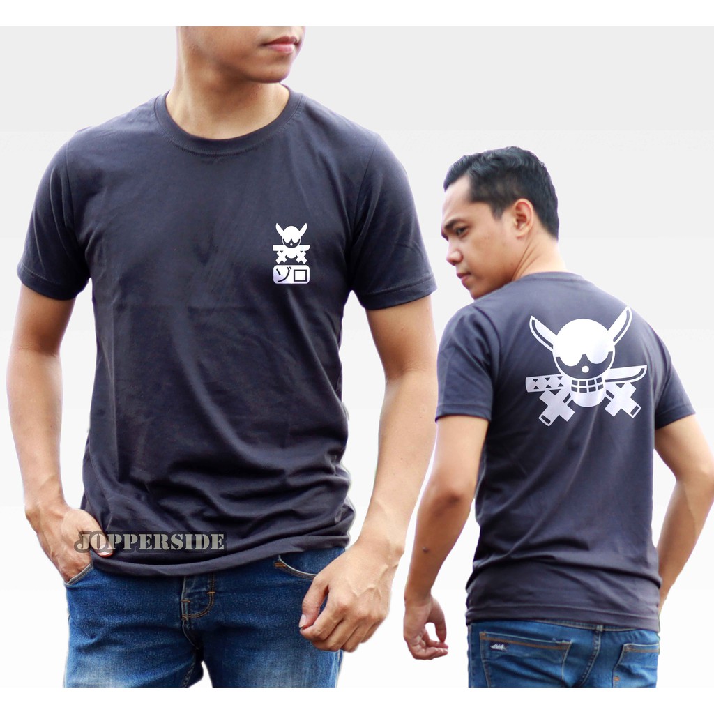 JOPPERSIDE KAOS DISTRO PRIA WANITA ANIME KOMIK MANGA JEPANG LUFFY ZORO ONE PIECE PREMIUM TS72 BB