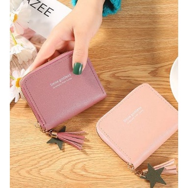 D03 COD DOMPET WANITA DOVE MINI GRACE KOREAN FASHION TRENDY FASHION WALLET | FADHILAH SHOP BJB