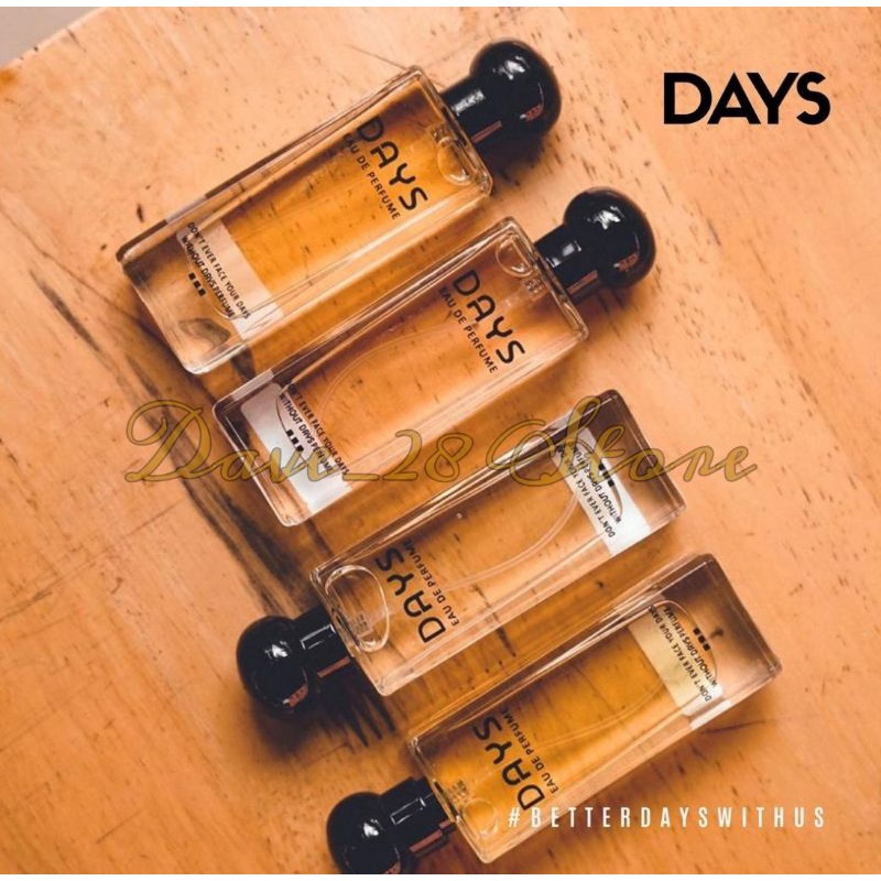 SUPPLIER DAYS PARFUM / PARFUM DAYS ORIGINAL EAU DE PARFUME DISTRIBUTOR