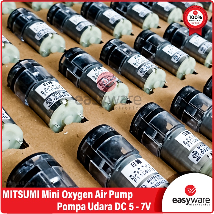 MITSUMI Mini Oxygen Air Pump DC 5V-7V Pompa Udara mini