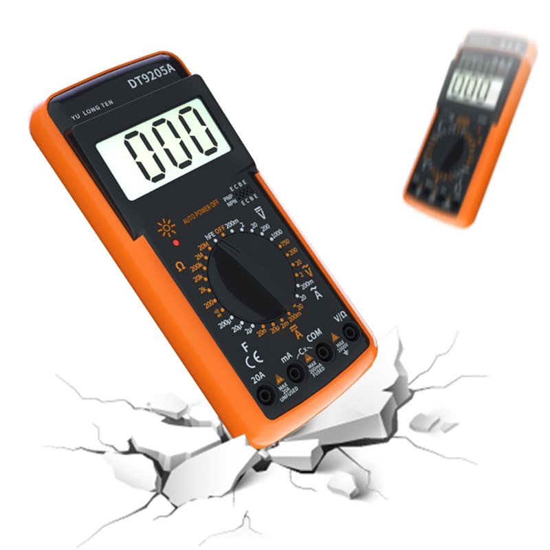 Smartfish Digital Multimeter Kapasitansi Pengukuran Arus Tegangan Resistansi