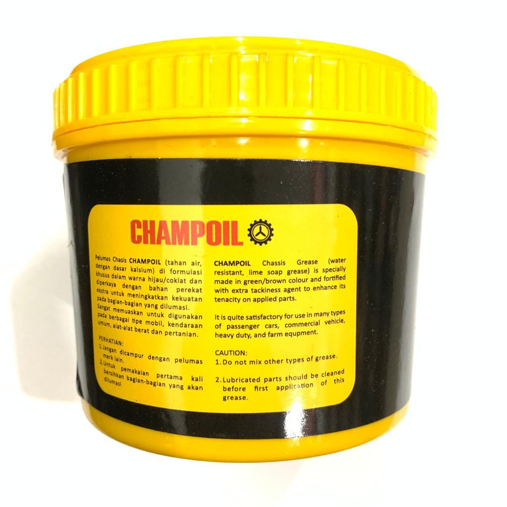 GEMUK STEMPET PELUMAS CHAMPOIL CHASSIS GREASE MP CO-GS S200 0.5KG