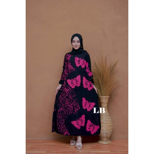 ( PROMO) GAMIS TWILL , TERMURAH DANTERLARIS || GAMIS RAYON MURAH || DASTER MALAMAN-KUPINK