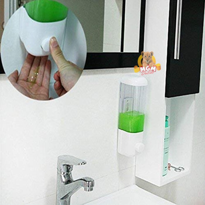 Dispenser Sabun Cair Single with key Lock / Soap Dispenser / Sabun