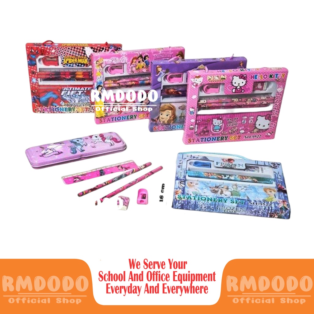 

Rmdodo - Stationery Set Fancy 9522 / Paket Alat Tulis Set Karakter Murah Berkualitas Bisa Cod