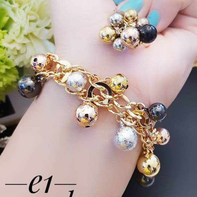 Xuping gelang cincin lapis emas 24k 1819