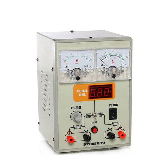 DC Power Supply 15V 2A YiHua PS-1502T max. 2A 15V - Test &amp; Repair servis DC POWER SUPPLY YIHUA ps 1502T 2 AMPER 0-15V DC ORIGINAL