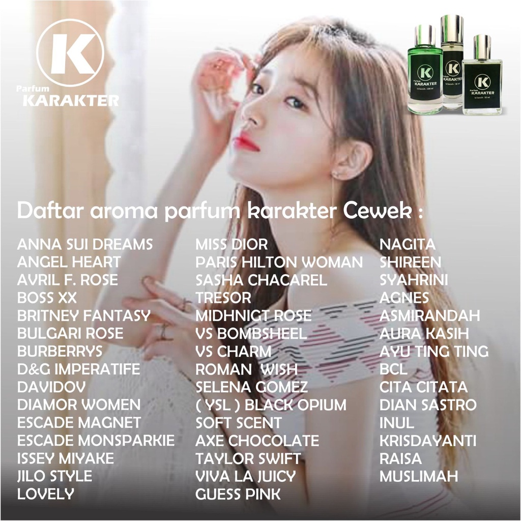 Parfum Cewek Zodiak Virgo | Bibit Parfum Import Wangi &amp; Tahan Lama | Kemasan 50ml | Bisa Cod | Terlaris