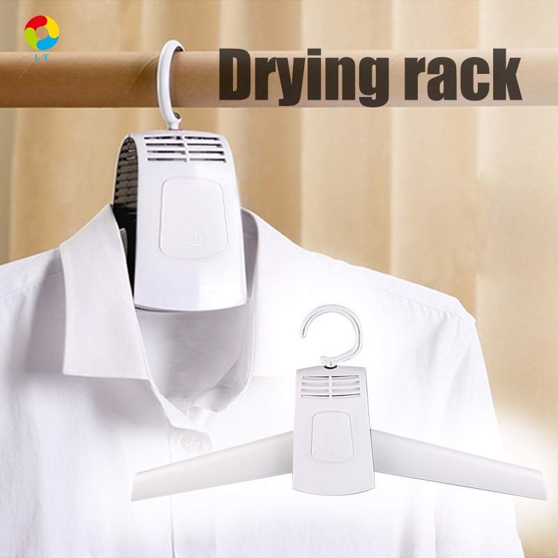 Electric Clothes Drying Rack Portable Folding Dryer Hanger For Travel Laundry Shoes Shopee Indonesia