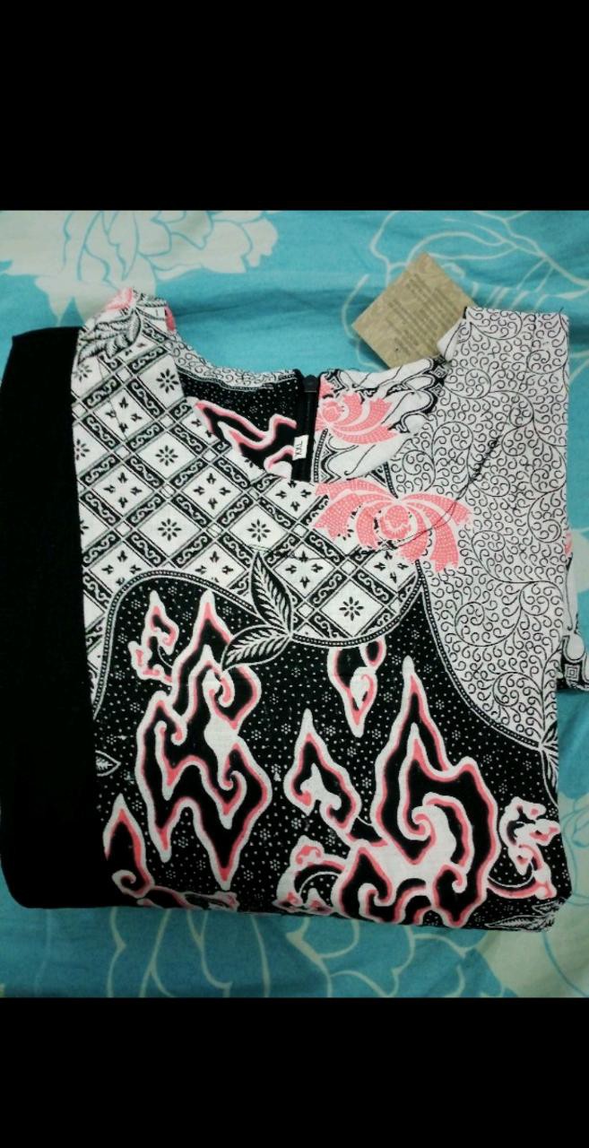 Baju Batik Wanita Modern Monalisa Genes M,l,xl,xxl Asli Pekalongan