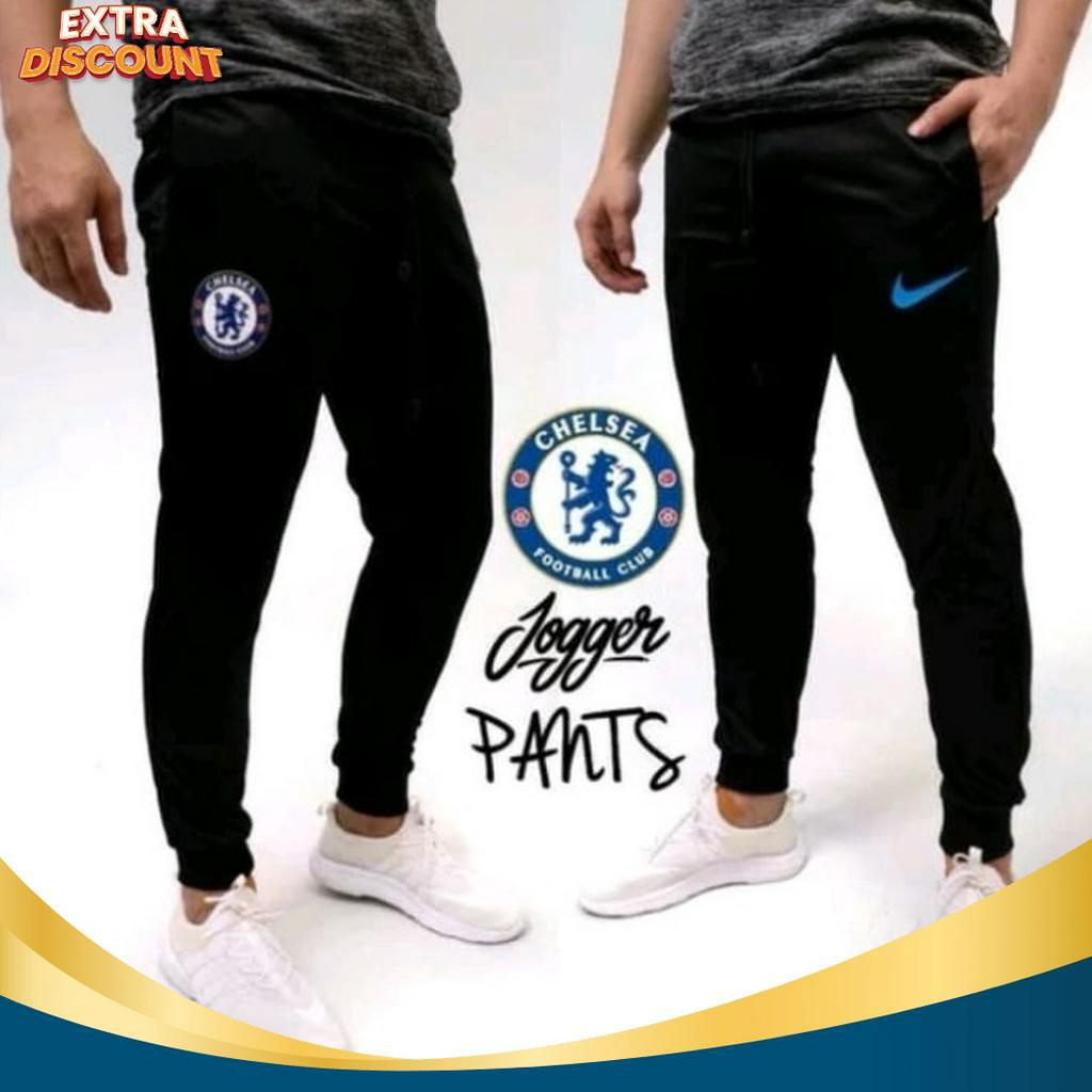 LANGSUNG ORDER GAN CELANA JOGGER PANJANG CHELSEA  SWEATPANT  TRAINING CHELSEA